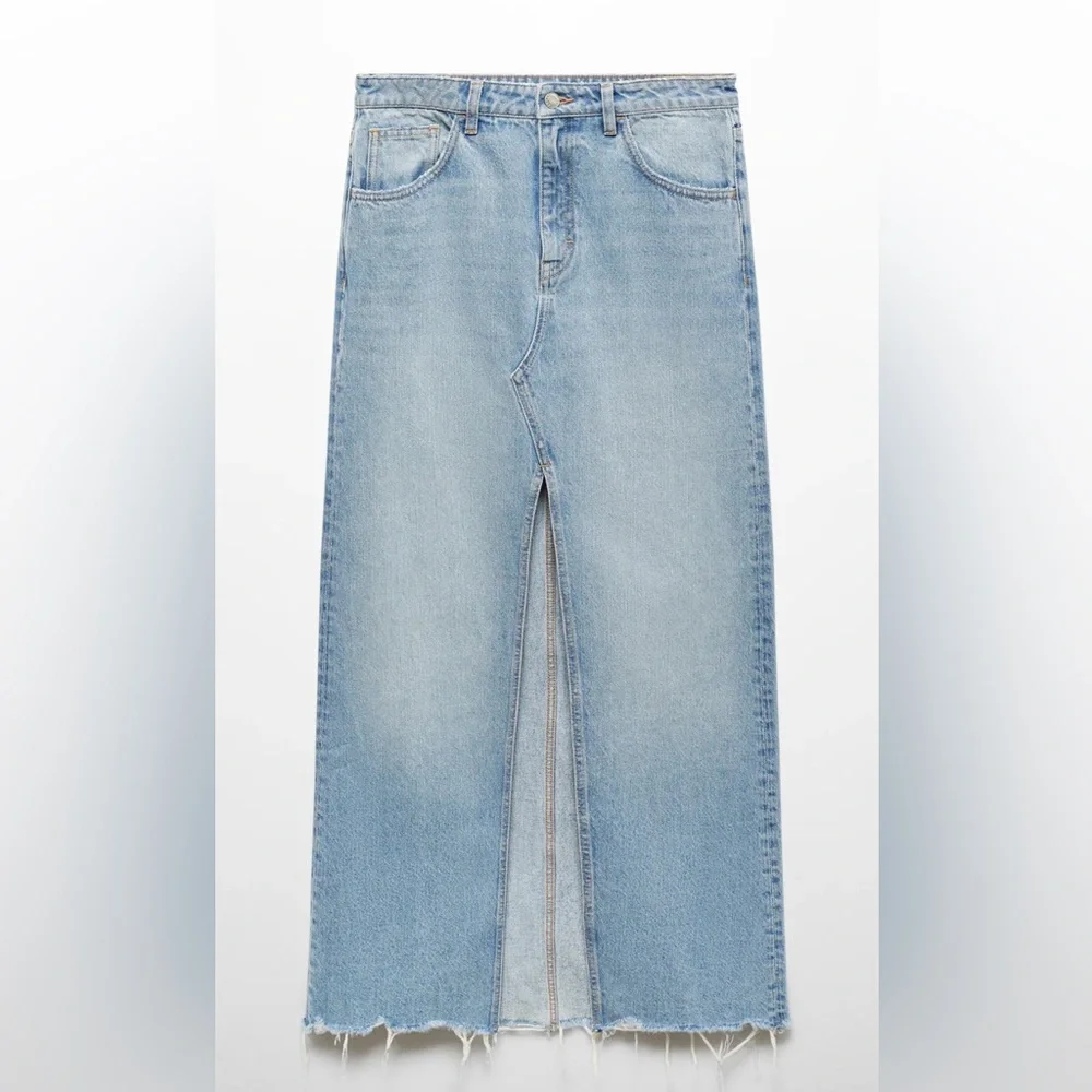 Mango Maxi Denim Skirt, new with tags - Picture 1 of 6